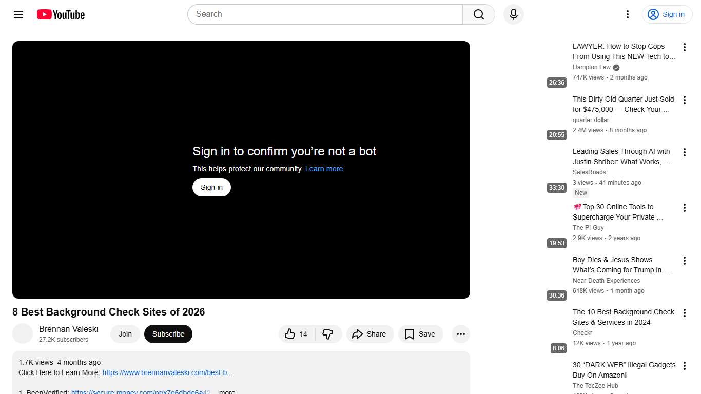 8 Best Background Check Sites of 2026 - YouTube